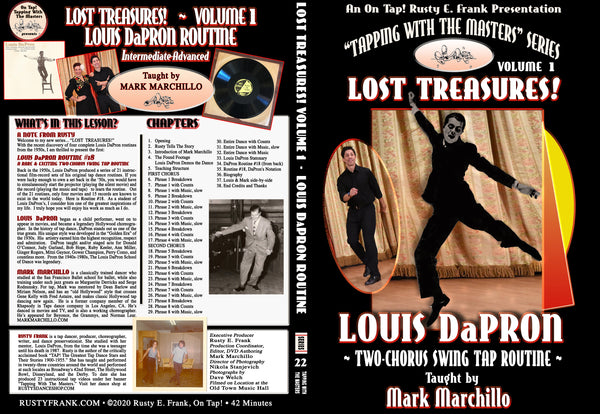 Louis DaPron's Vintage Swing Tap Routine - Tap Level: Intermediate-Advanced