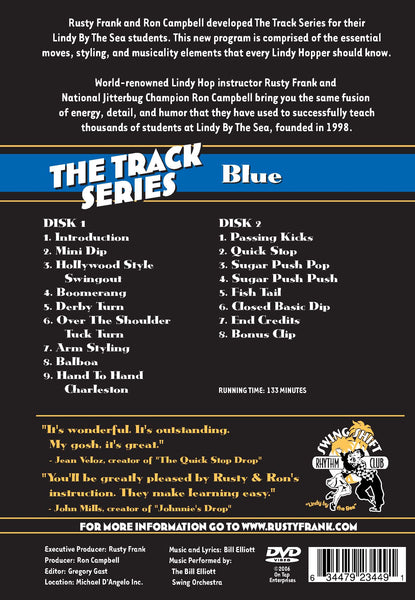 Track Series  - Blue - "Essentials for the Enthusiastic Lindy Hopper"