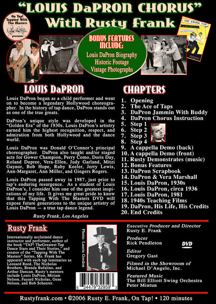 Louis DaPron Chorus - Tap Level: Intermediate