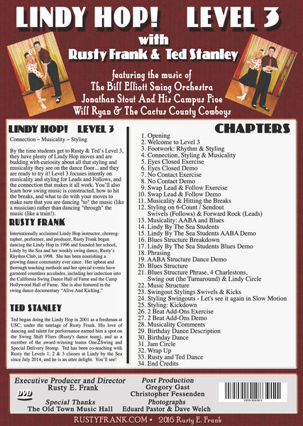 Lindy Hop! With Rusty & Ted - Level 3