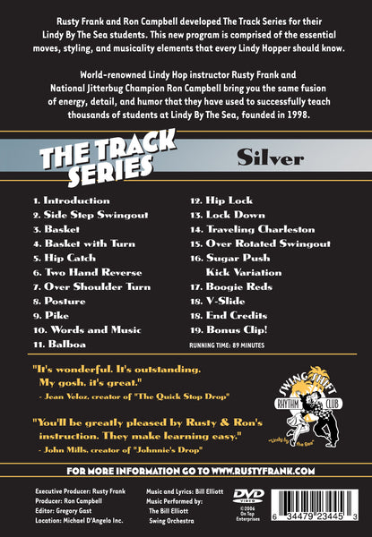 Track Series  - Silver - "Essentials for the Enthusiastic Lindy Hopper"