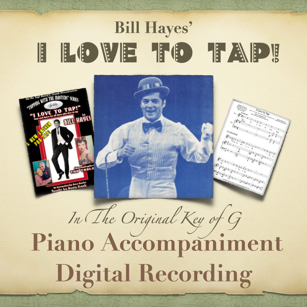 "I Love To Tap!" Piano Accompaniment Recording, Key of G