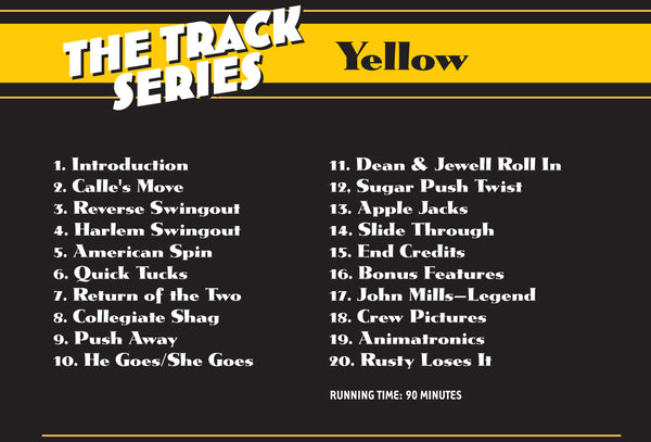 Track Series  - Yellow - "Essentials for the Enthusiastic Lindy Hopper"
